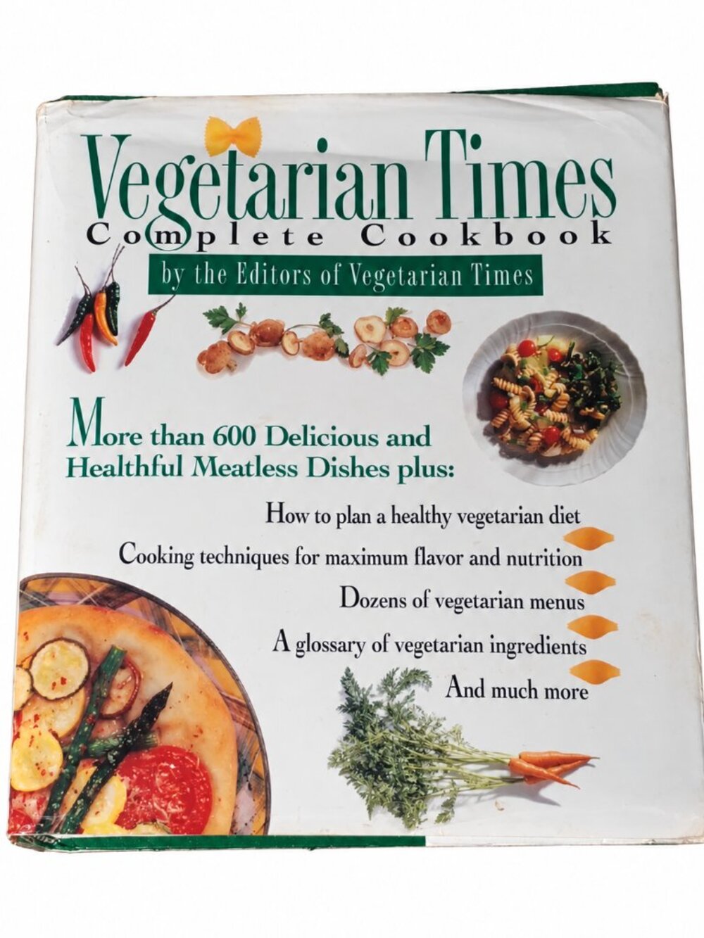 Vegetarian Times Complete Cookbook 600+ Meatless Recipes Hardcover, 490 pg